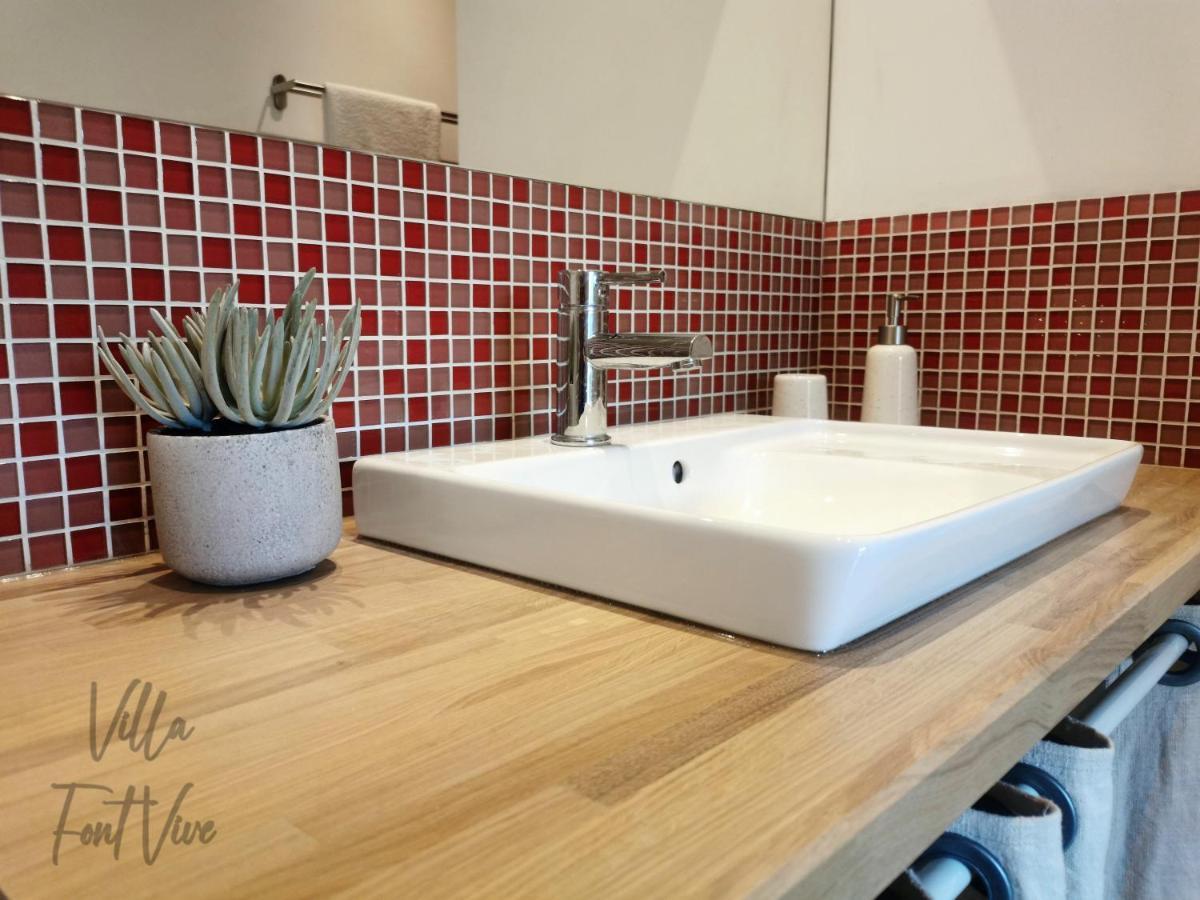Villa Font Vive - Chambres D'Hotes Eco-Labellisees Avec Cuisine - Confort, Calme Et Vue Exceptionnels ! Grospierres Ngoại thất bức ảnh