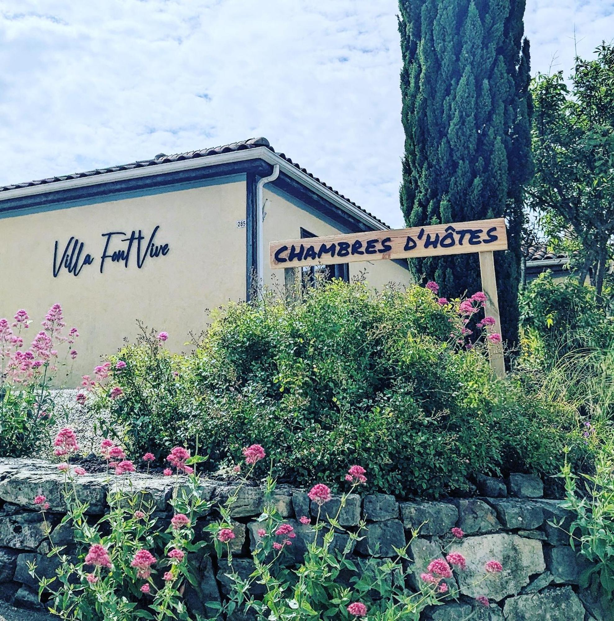 Villa Font Vive - Chambres D'Hotes Eco-Labellisees Avec Cuisine - Confort, Calme Et Vue Exceptionnels ! Grospierres Ngoại thất bức ảnh